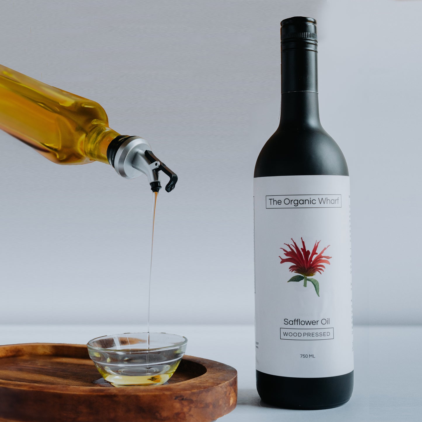 Wood-Pressed Safflower Oil